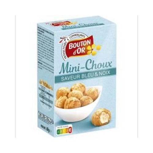 Mini-choux saveur bleu & noix