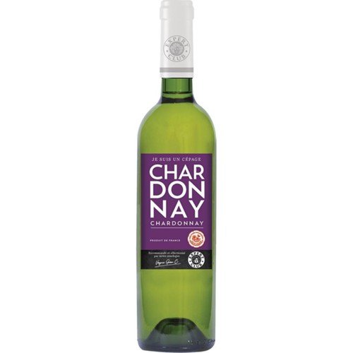 Vin de pays d'Oc Chardonnay, vin blanc
