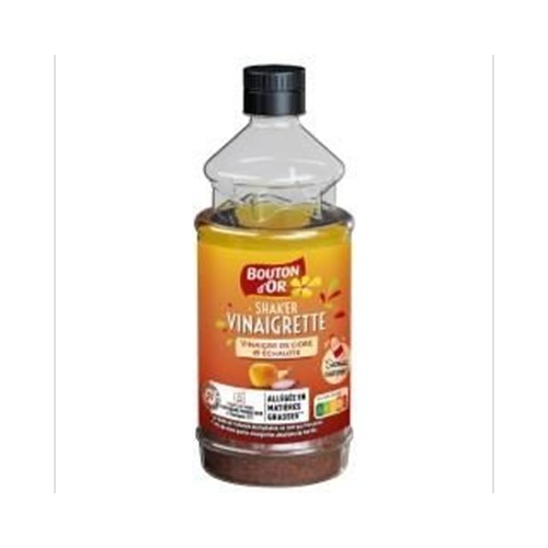 Vinaigrette légère, vinaigre de cidre et échalotes