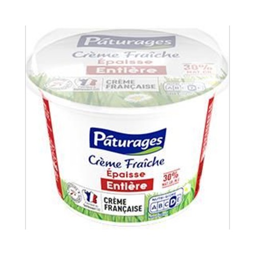 Crème fraîche épaisse entière