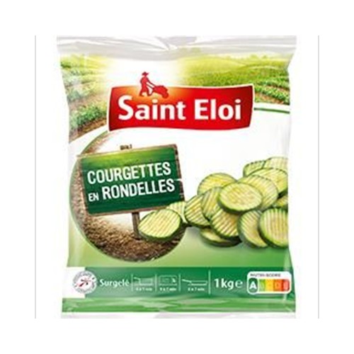 Courgettes en rondelles