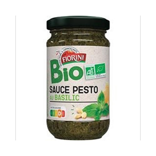Sauce pesto au basilic BIO