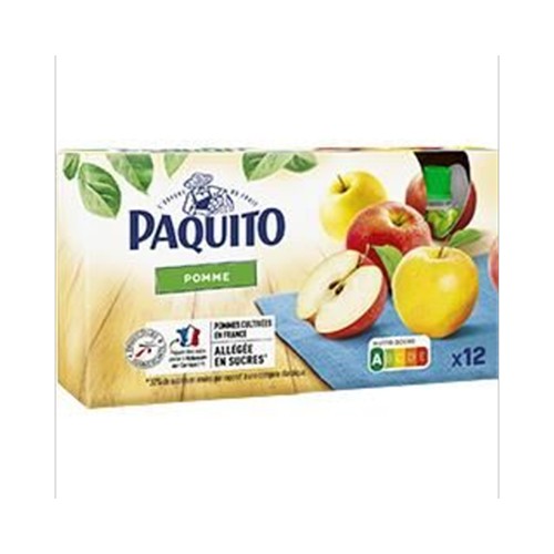 Compote de pomme allégée en sucres