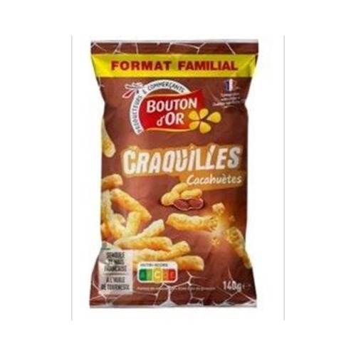 Biscuits apéritif Craquilles cacahuètes