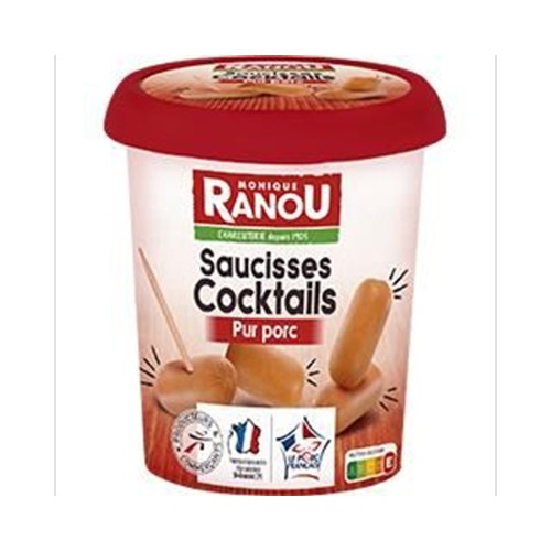 Saucisses cocktails 100% pur porc