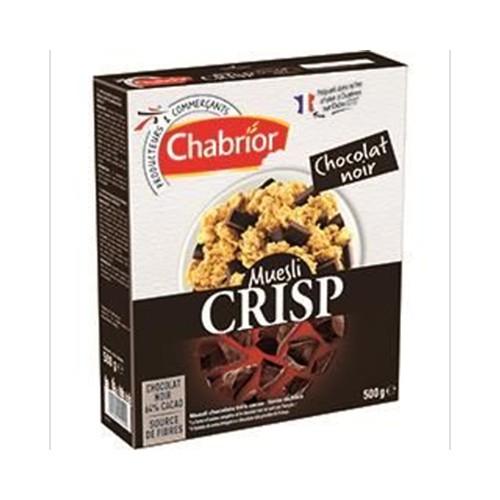 Muesli Crisp chocolat noir