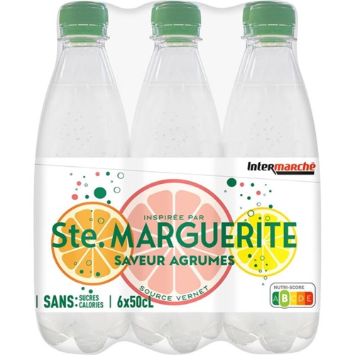 Eau gazeuse saveur agrumes