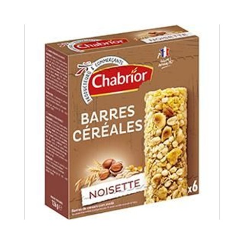 Barres céréales noisettes