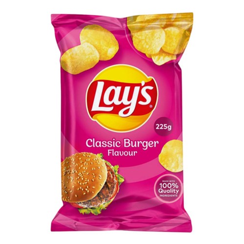 lay's classic burger 200g