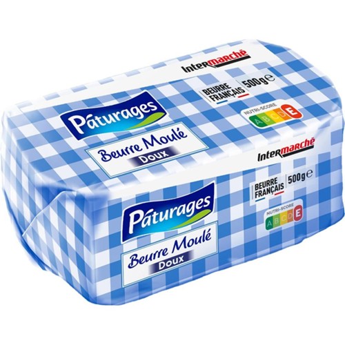 Beurre moulé doux