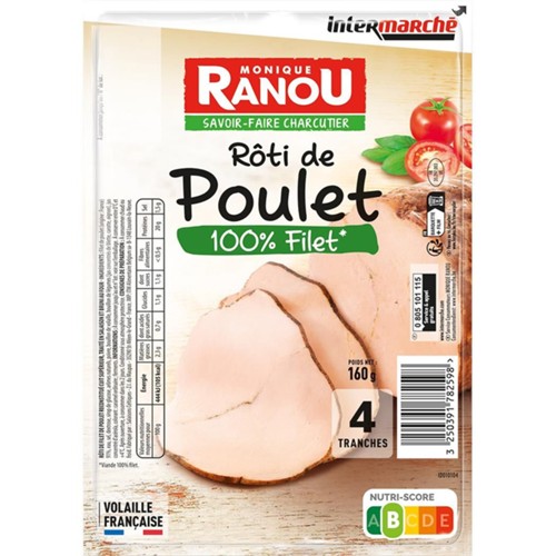 Rôti de poulet 100% filet