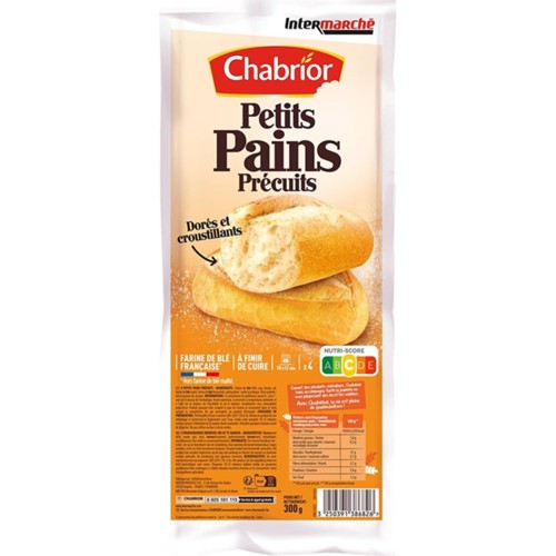 Petits pains précuits