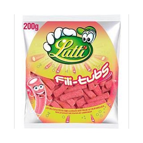 Bonbons Fili-Tubs piquants à la fraise