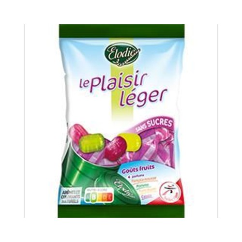 Bonbons Le Plaisir léger sans sucres goûts fruits