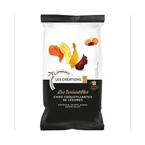 Les Irrésistibles Chips croustillantes de légumes
