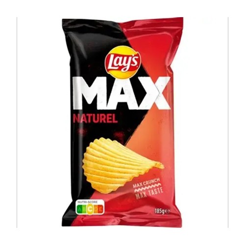 lay's max naturel 185g