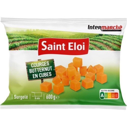 Courge butternut en cubes