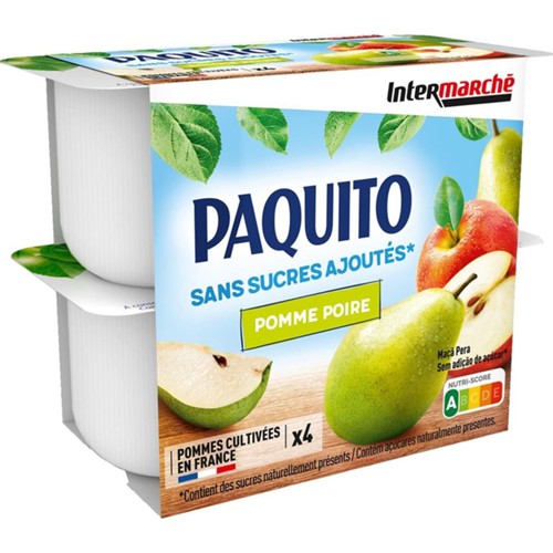 Spécialité de pomme poire sans sucres ajoutés