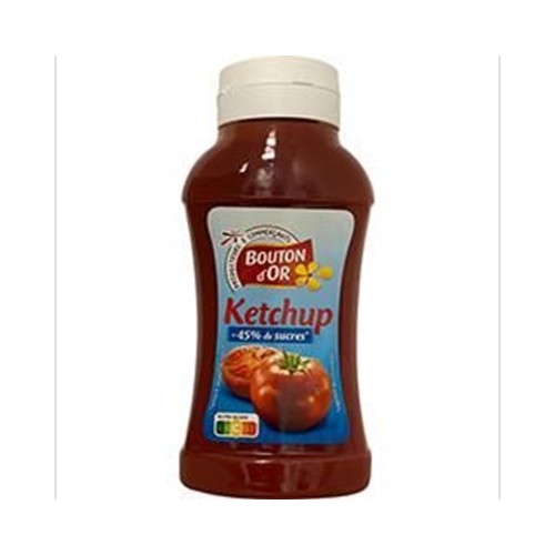 Ketchup allégé en sucres