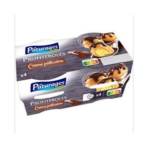 Profiteroles crème pâtissière