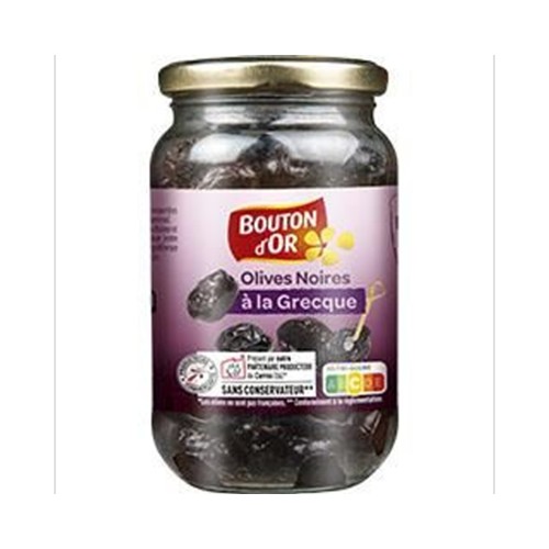 Olives noires à la grecque