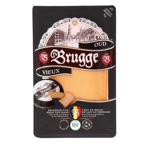 Tranches de fromages au lait de vache pasteurisé 33mg