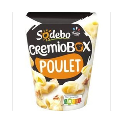 Cremiobox - pipe rigate poulet à la crème avec emmental