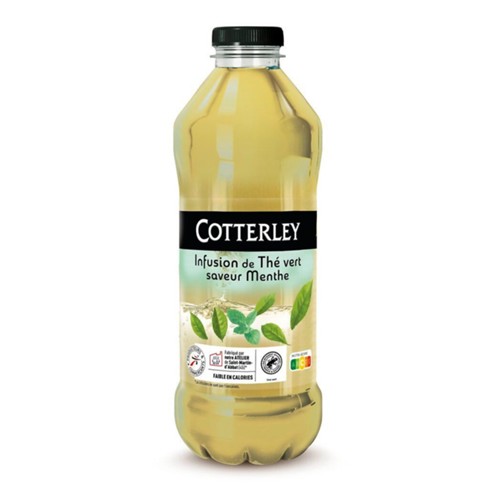 Thé infusé saveur menthe