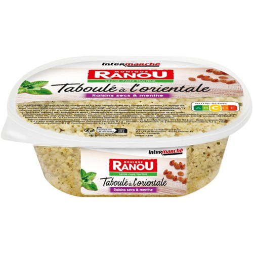 Taboulé à l'orientale raisins secs & menthe