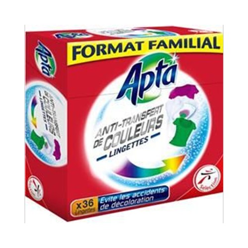 Lingettes anti-transfert de couleurs