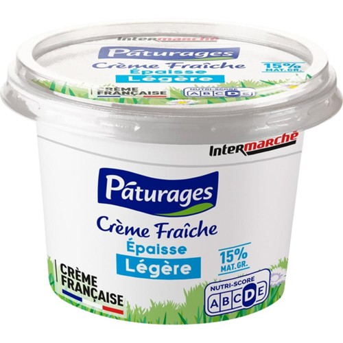 Crème fraîche épaisse légère 15%