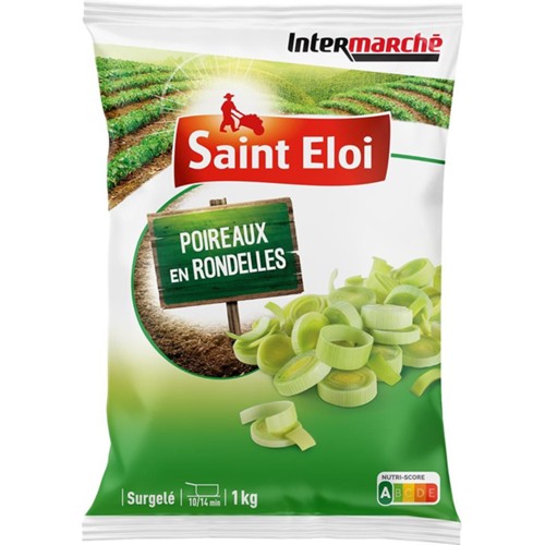 Poireaux en rondelles