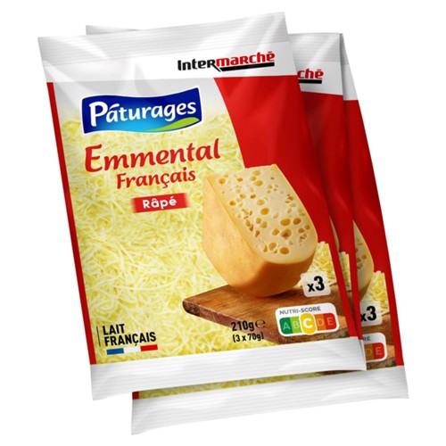 Emmental français râpé