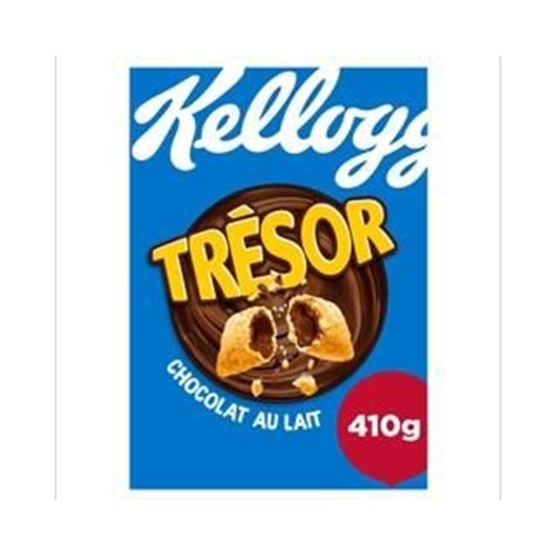 Trésor - Céréales fourrées chocolat au lait