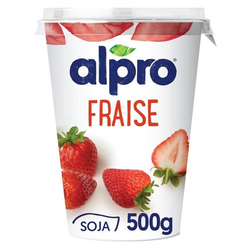 Dessert végétal soja fraise