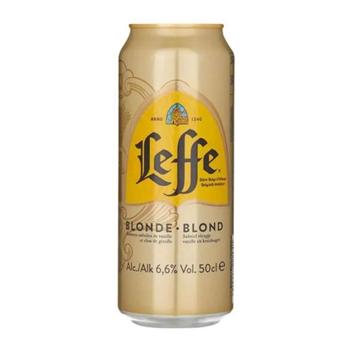 leffe blonde cans 6x50cl