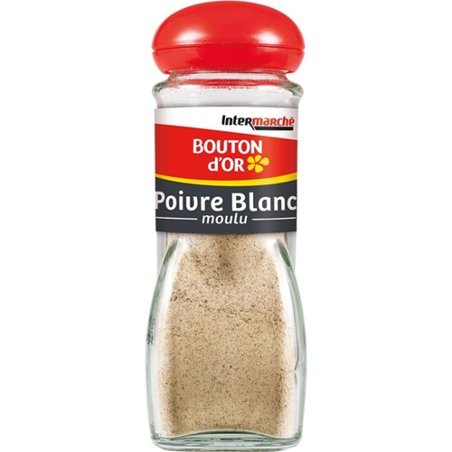 Poivre blanc moulu