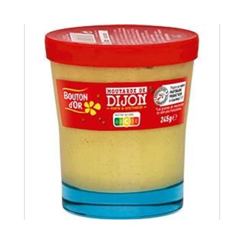 Moutarde de Dijon forte & onctueuse