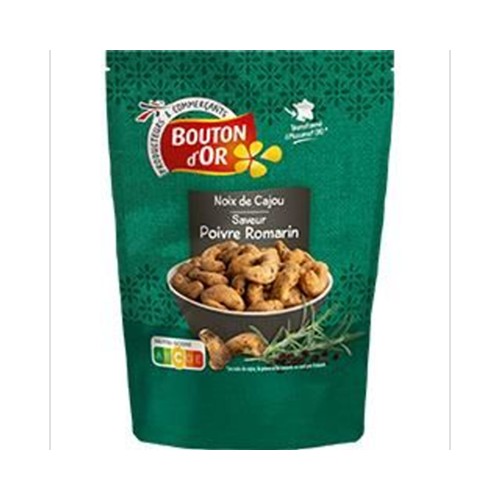 Noix de cajou saveur poivre romarin