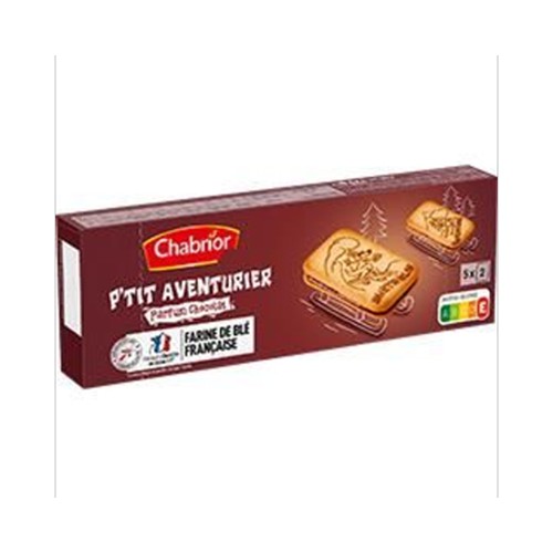 Biscuits P'tit Aventurier parfum chocolat