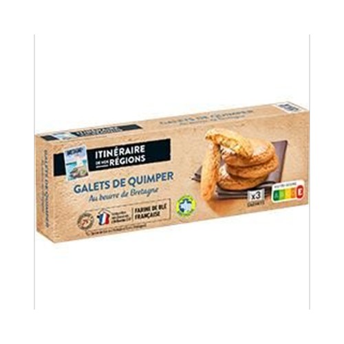 Galets de Quimper au beurre de Bretagne