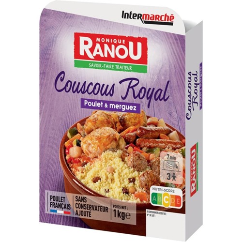 Couscous Royal poulet & merguez