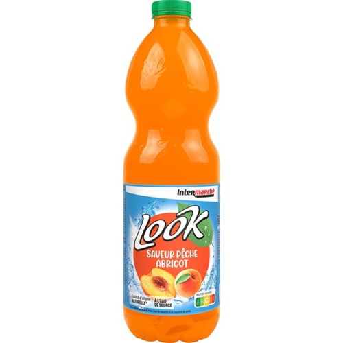 Boisson saveur pêche abricot