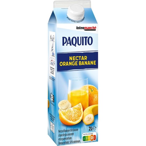 Nectar d'orange et de banane