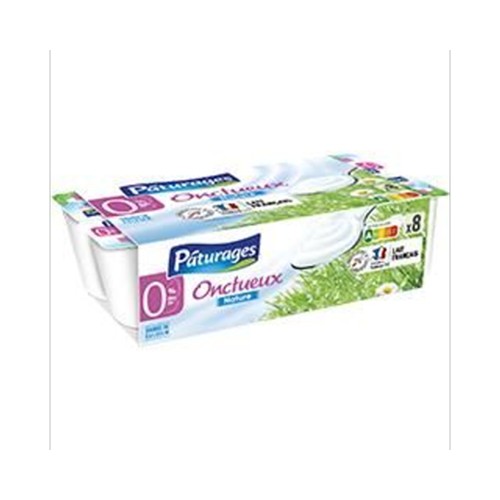 Yaourt brassé nature 0% MG