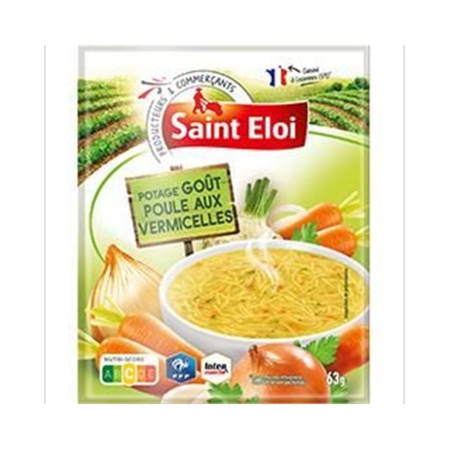 Soupe potage goût poule aux vermicelles