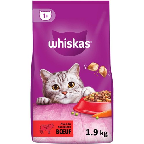 Croquettes pour chat au boeuf