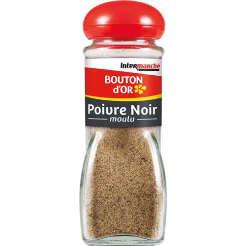 Poivre noir moulu