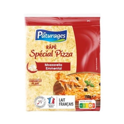 Râpé spécial pizza mozzarella/emmental