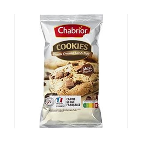 Cookies double chocolat lait & noir